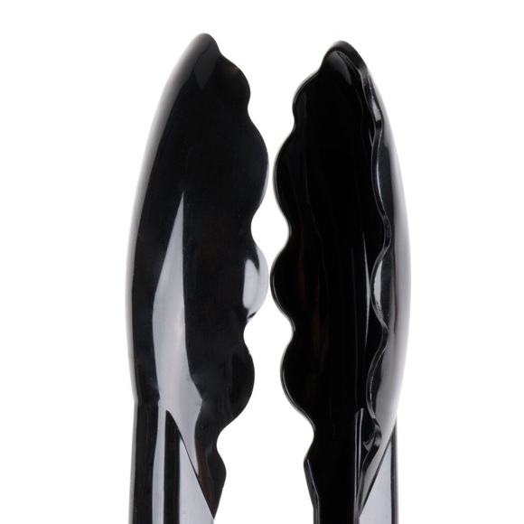 💝10/$10💝 Black Plastic Serving Tong, Fineline item 3390 - Picture 4 of 10